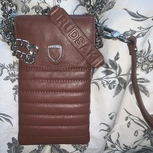 Rudsak Leather Phone Purse Crossbody